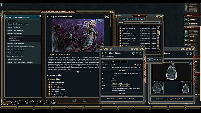 Fantasy Grounds - Gothic Campaign Compendium