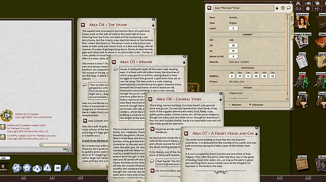 Fantasy Grounds - C1 The Mortality of Green (Castles and Crusades)