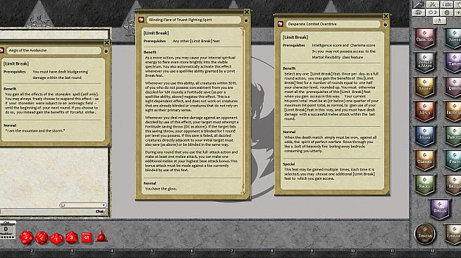 Fantasy Grounds - Feats of Legend - Limit Break: 21 Feats of Martial Finality! (PFRPG)