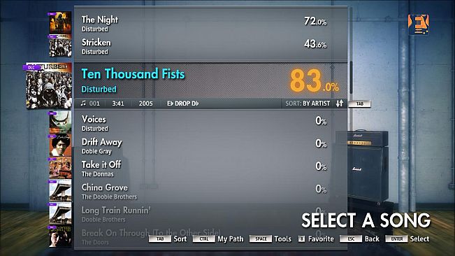 Rocksmith 2014 – Disturbed - “Ten Thousand Fists”