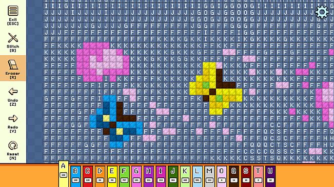 Pixel Cross Stitch - Spring Pack