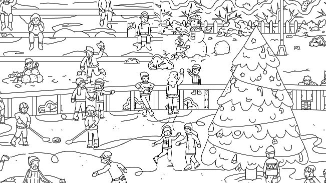 Cats Hidden in Christmas - More Merry Levels