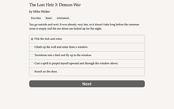 The Lost Heir 3: Demon War