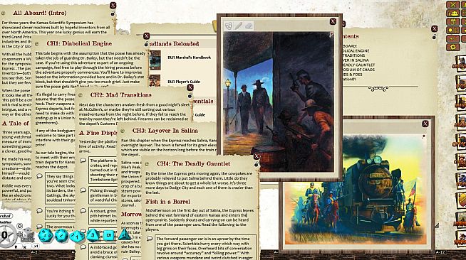 Fantasy Grounds - Deadlands Reloaded: Murder on the Hellstromme Express