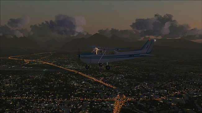 FSX Steam Edition: Night Environment: Alps Add-On