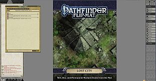 Fantasy Grounds - Pathfinder RPG - Pathfinder Flip-Mat - Lost City