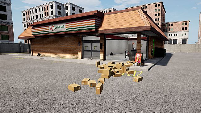 Mini-Market Simulator VR