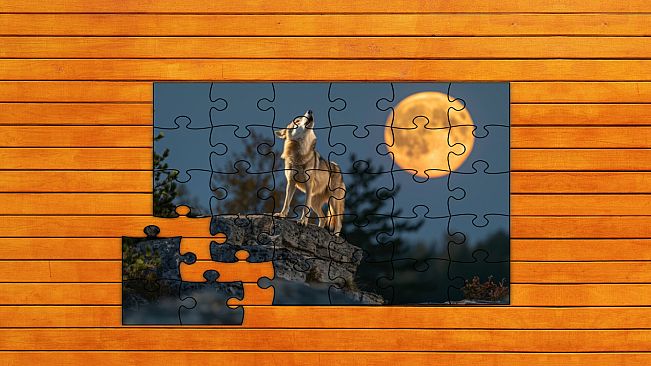 Bear vs. Wolf Jigsaw Puzzle
