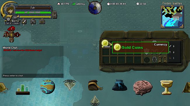 Swords & Crystals - 10 Gold Bars