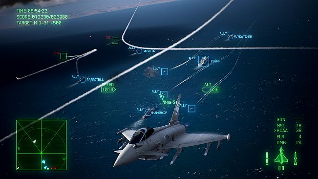 ACE COMBAT7: SKIES UNKNOWN - Unexpected Visitor