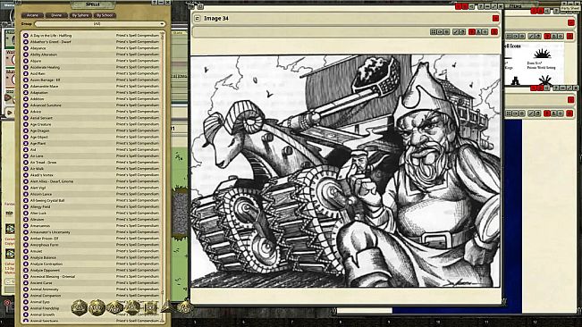 Fantasy Grounds - D&D Classics: Priest's Spell Compendium Volume 1
