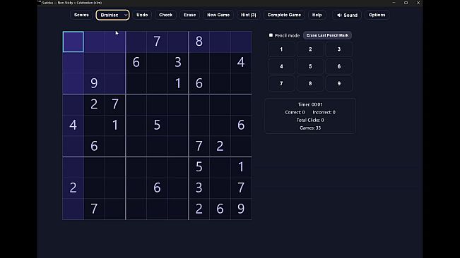 Sudoku Challenge Pro