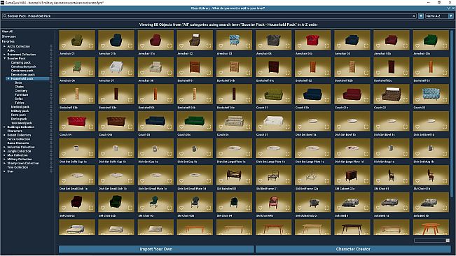 GameGuru MAX 3D Models Booster Pack