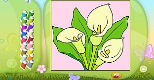 Color by Numbers - Flowers