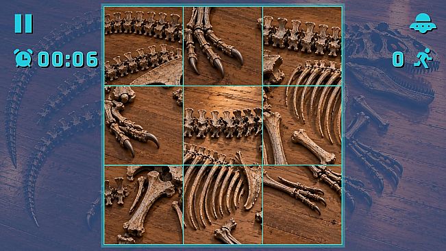 Puzzle Dinosaur Skeletons