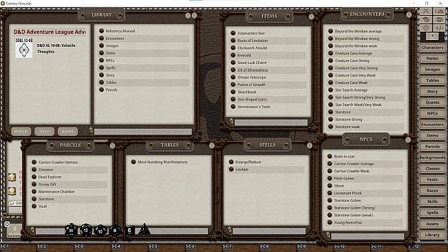 Fantasy Grounds - D&D Adventurers League 10-08 Volatile Thoughts