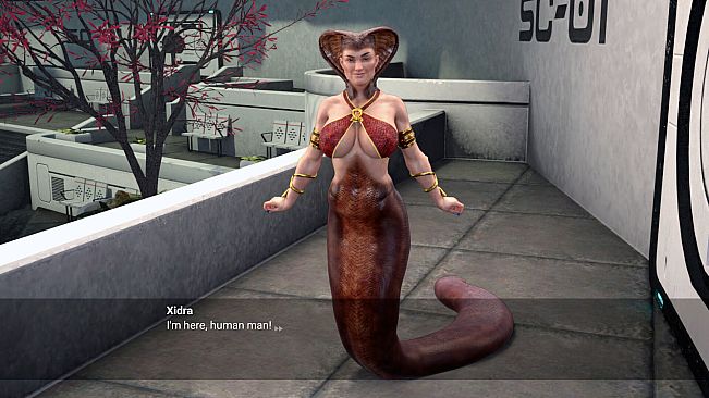 Galactic dating: Harem in space station