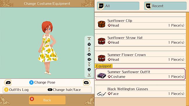Sunflower Set - WorldNeverland - Daily Life in the Elnea Kingdom - Another Life Adventure