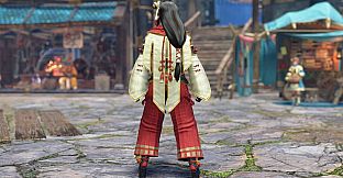 Monster Hunter Rise - "Hinoa" Hunter layered armor set