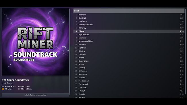 Rift Miner Soundtrack