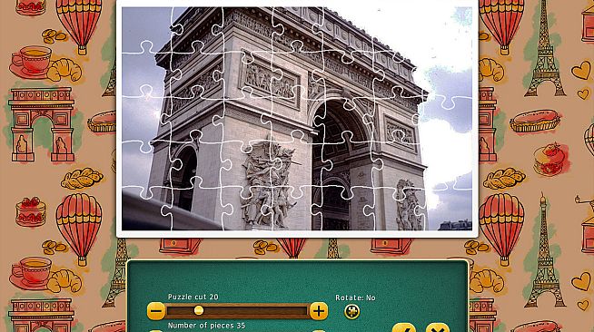 1001 Jigsaw. World Tour: France