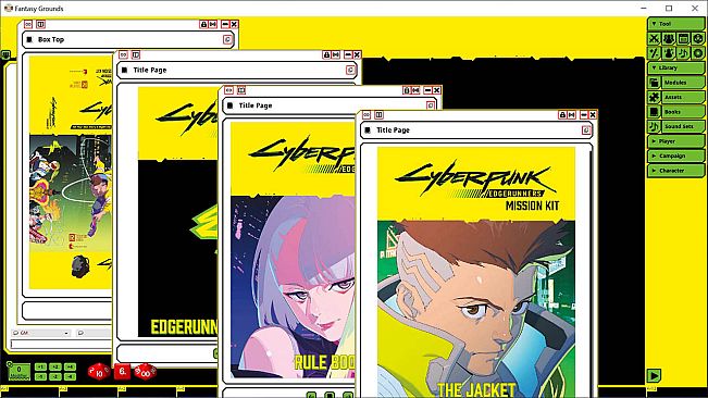 Fantasy Grounds - Cyberpunk RED - Cyberpunk: Edgerunners Mission Kit