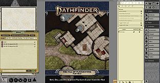 Fantasy Grounds - Pathfinder RPG - Pathfinder Flip-Mat: The Fall of Plaguestone