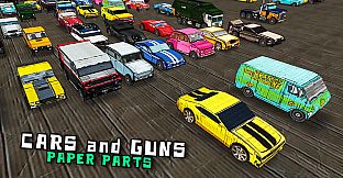 Cars and Guns: Paper Parts