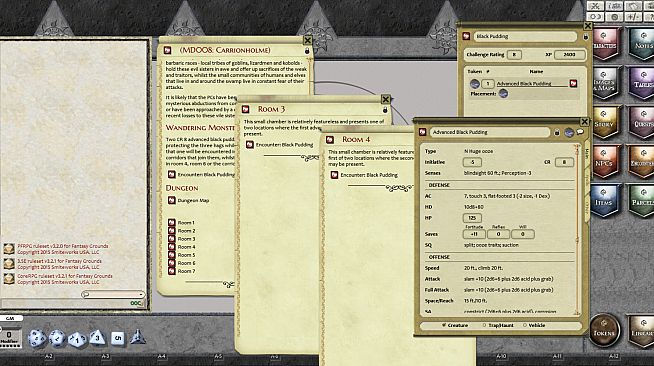 Fantasy Grounds - Mini-Dungeon #008: Carrionholme (PFRPG)