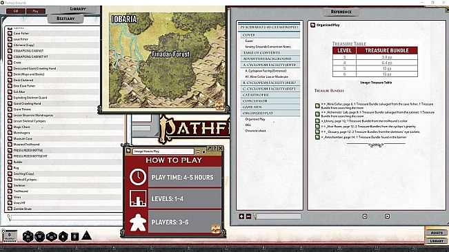 Fantasy Grounds - Pathfinder 2 RPG - Pathfinder Society Scenario #2-03: Catastrophe's Spark