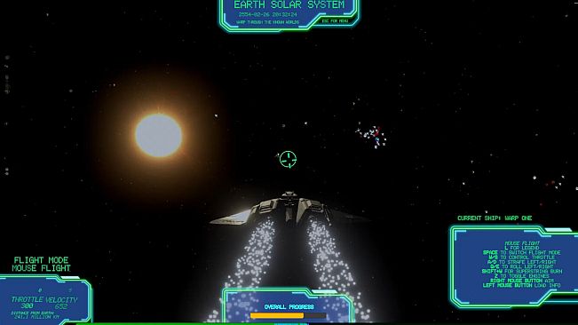 Superstring Transition: The Warp Ancestor