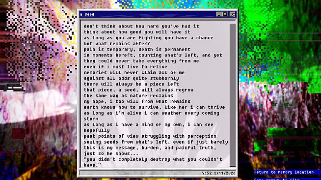 she danced in the wind like a holographic dream before the world died