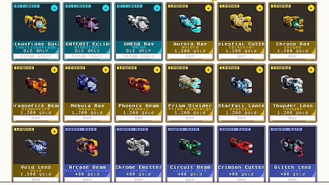Cubiciousflage - Weapon Pack