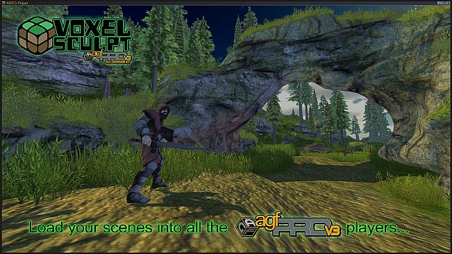 Axis Game Factory's AGFPRO - Voxel Sculpt DLC