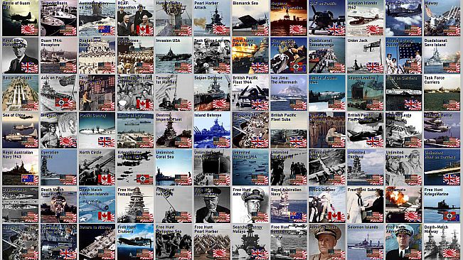 Battleships and Carriers - Pacific War