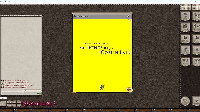 Fantasy Grounds - 20 Things #17: Goblin Lair