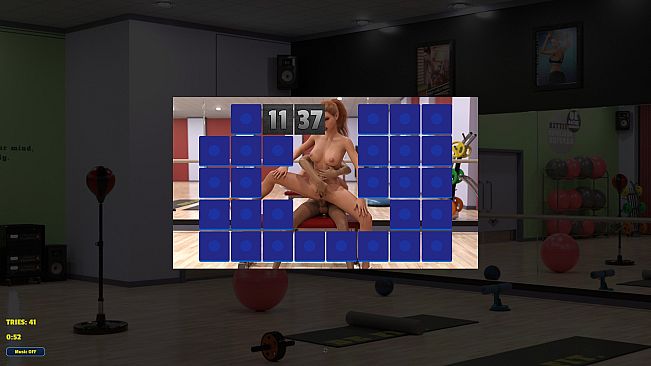 Memory Puzzle - Futanari Gym