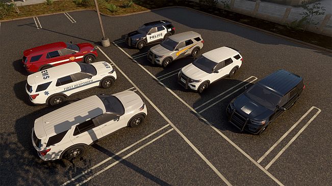 Flashing Lights: Interceptor SUV Pack (Police, Fire, EMS)