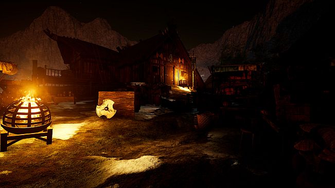 RPGScenery - Norse Village Scene