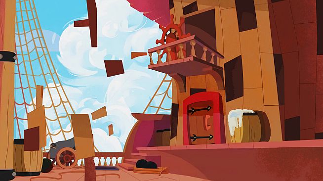 Santa and present chaos