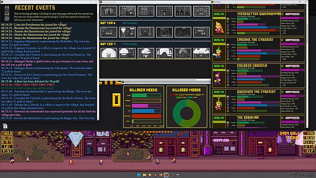 Desktopia: A Desktop Village Simulator