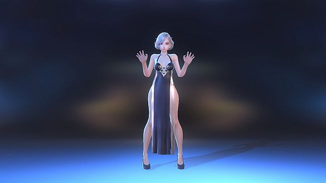 Angel Legion-DLC Cloud Dress (Black)