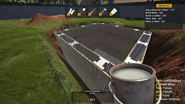 Bunker Builder Simulator: Prologue