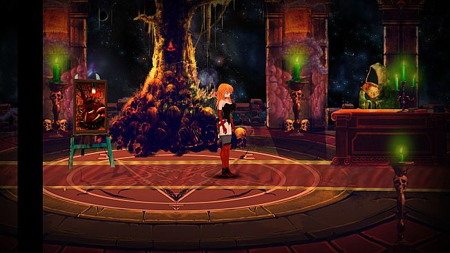 Witch 2 Hell Adventure Lost in paintings