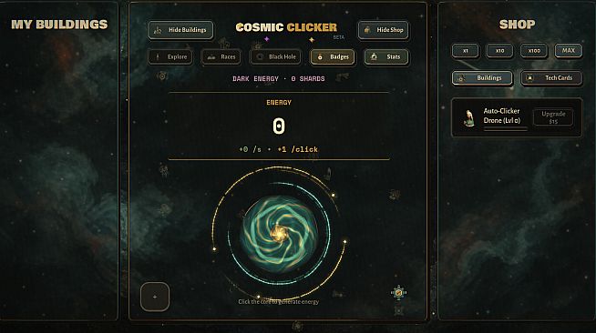 Cosmic Clicker