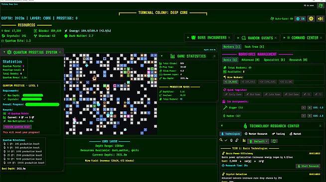 Terminal Colony Deep Core