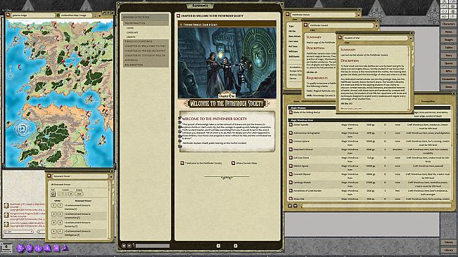Fantasy Grounds - Pathfinder RPG - Chronicles: Seekers of Secrets - A Guide to the Pathfinder Society