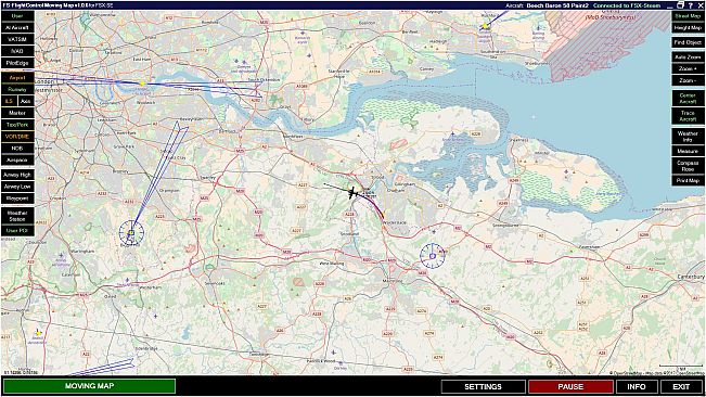 FSX Steam Edition: Moving Map Add-On