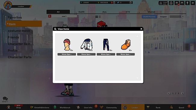 Freestyle2 - Winter Sports Outfit Full PKG