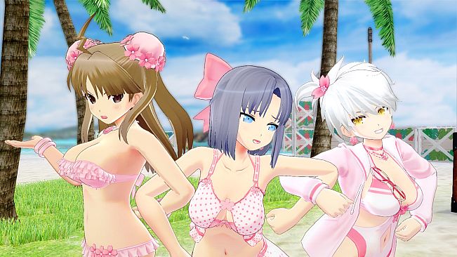SENRAN KAGURA Peach Beach Splash - Sakura Swimsuit Pack